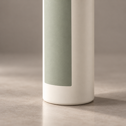 AI illustration of Column Face Moisture: label detail.