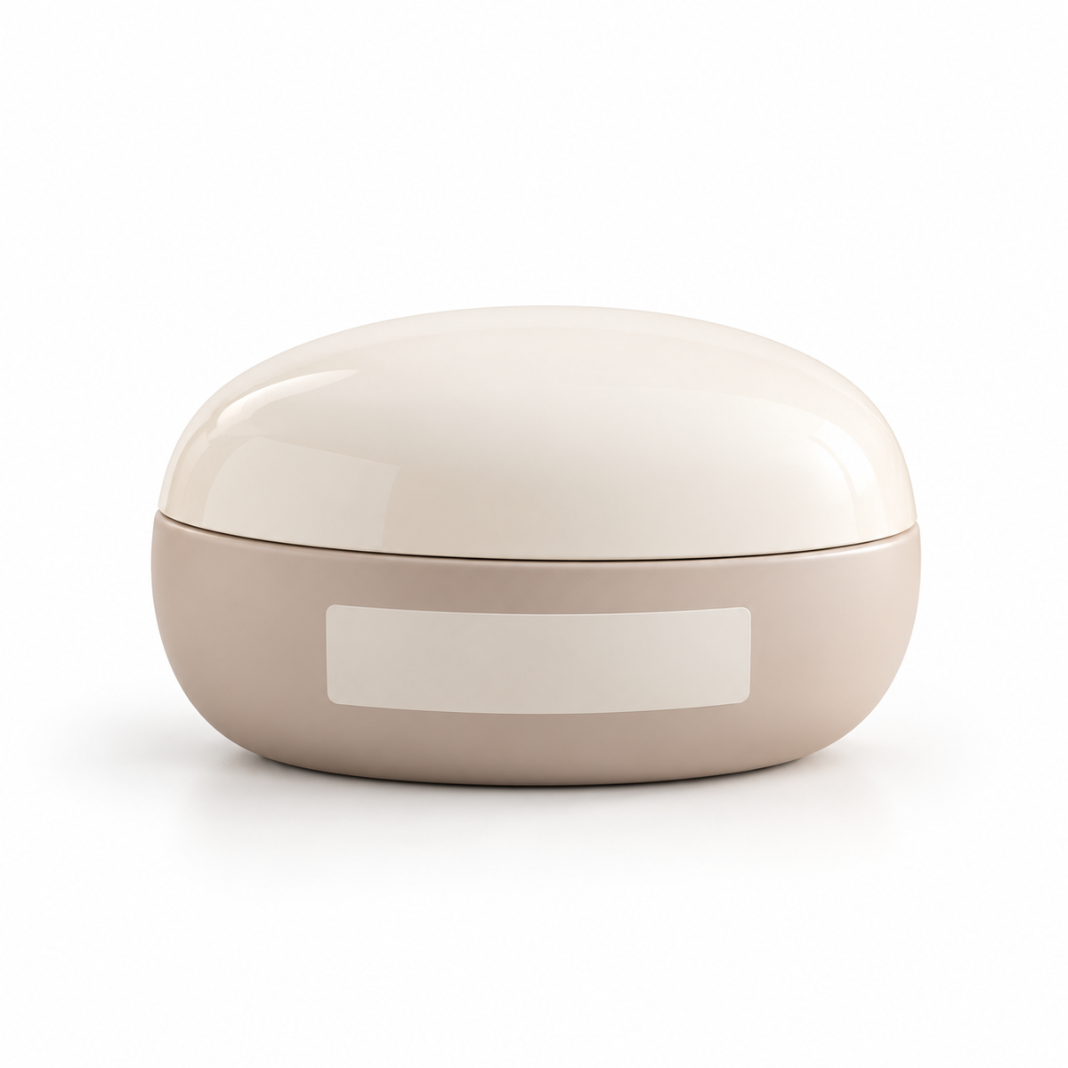 AI illustration of Pebble Face Moisture: white background.