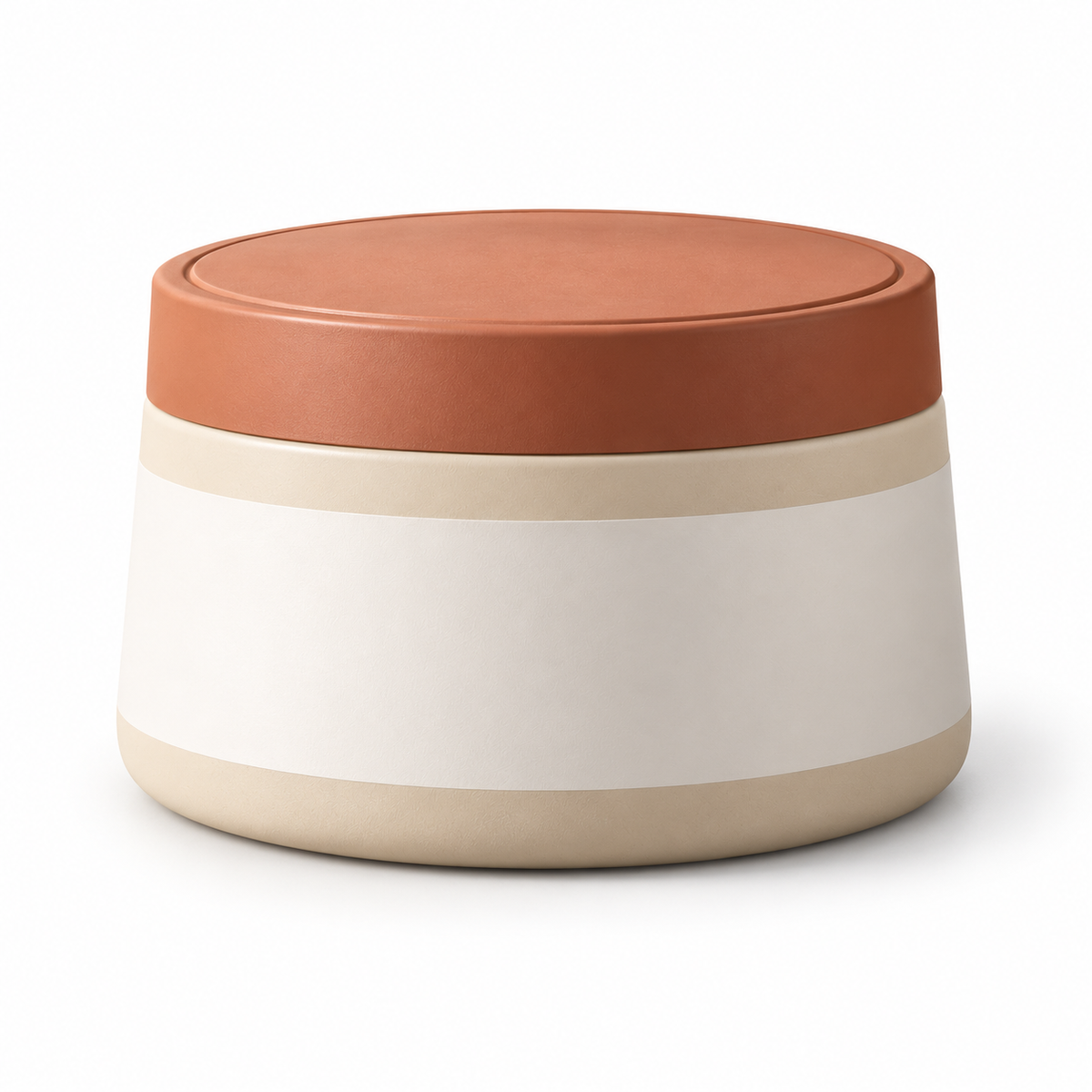AI illustration of Bowl Body Moisture: white background.