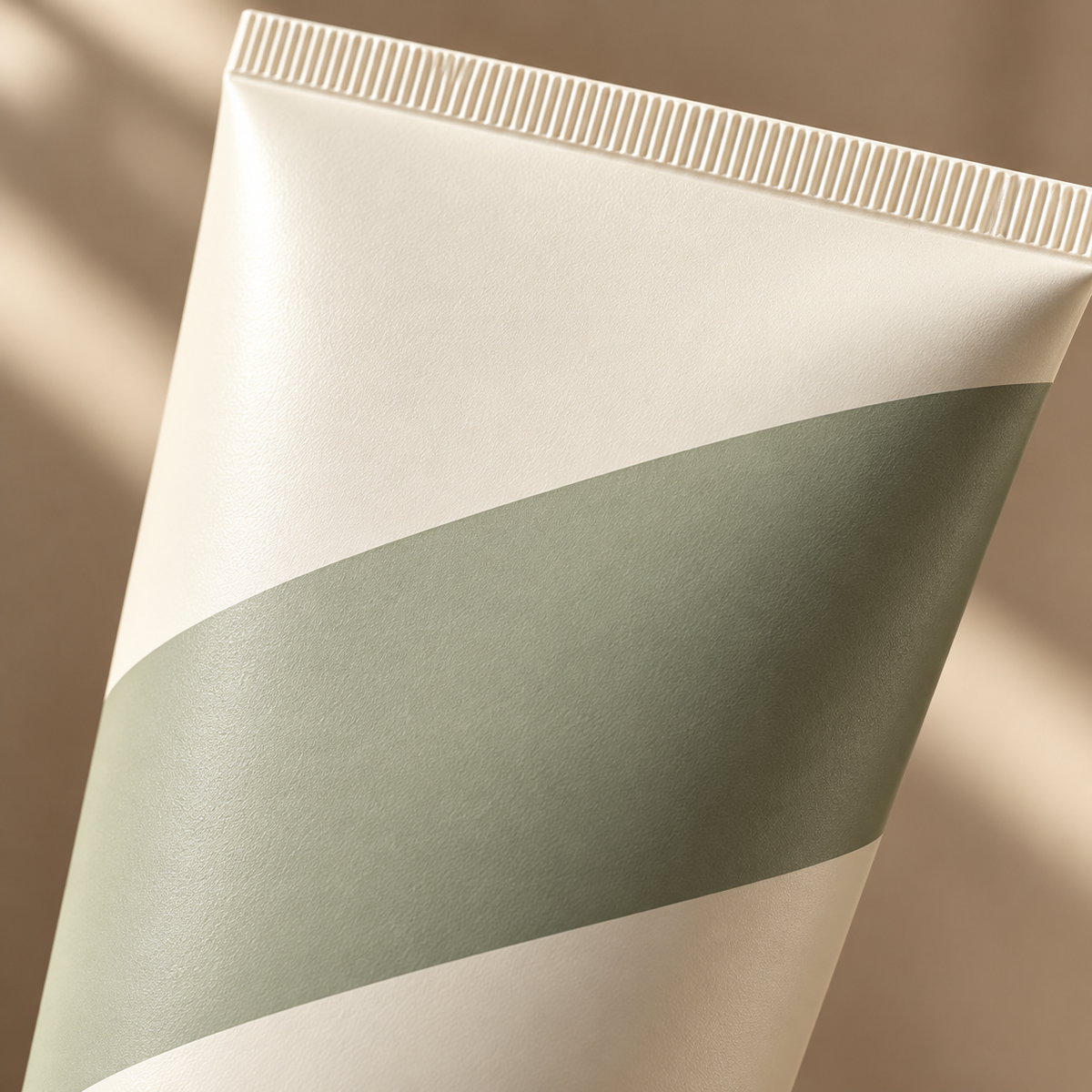 AI illustration of Ribbon Body Moisture: label detail.