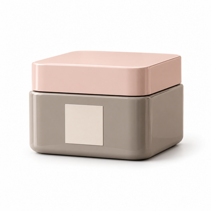 AI illustration of Square Body Moisture: white background.